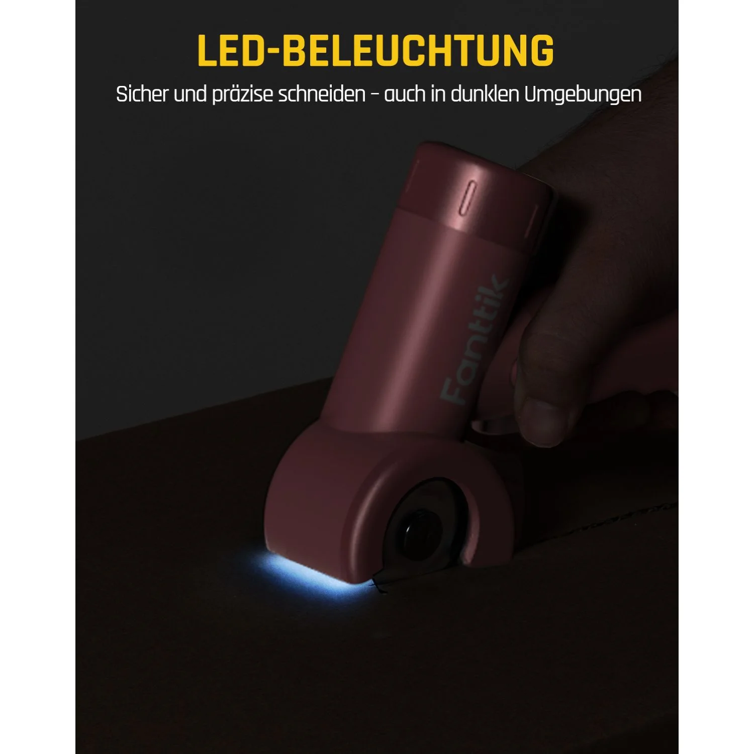 Fanttik C8 Nano Elektrische Schere Rosa - Image 6