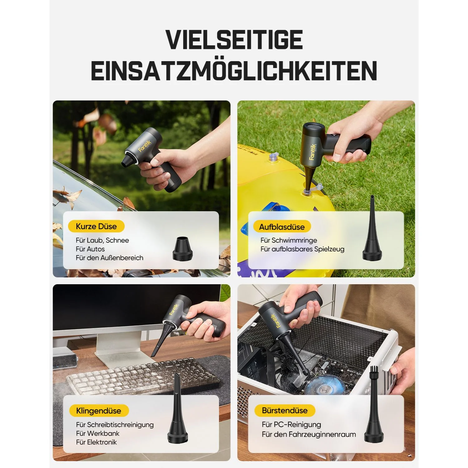 Fanttik B10 Pro Elektrische Staubgebläse - Image 4