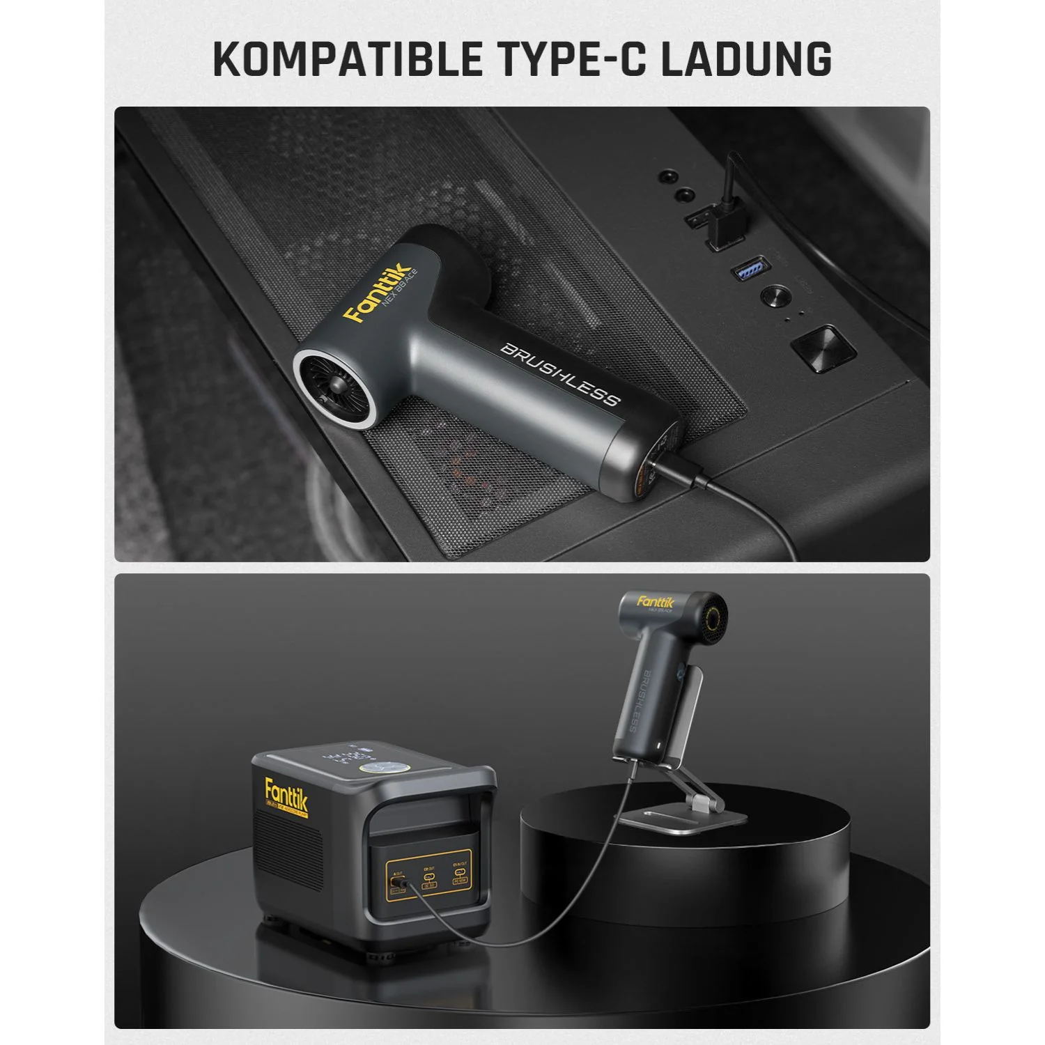 Fanttik B8 Ace Elektrischer Druckluftreiniger - Image 6