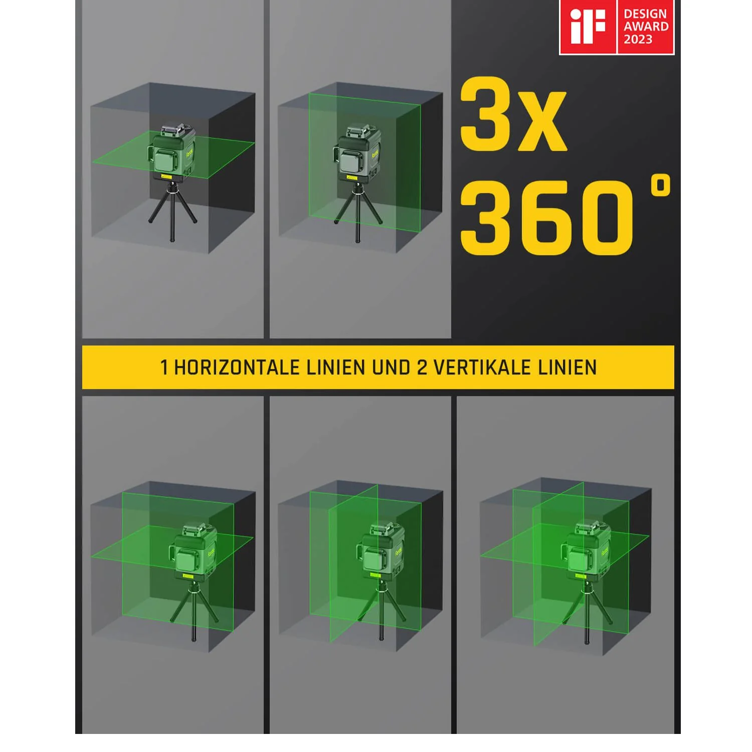 Fanttik D12 Pro Kreuzlinienlaser - Image 3