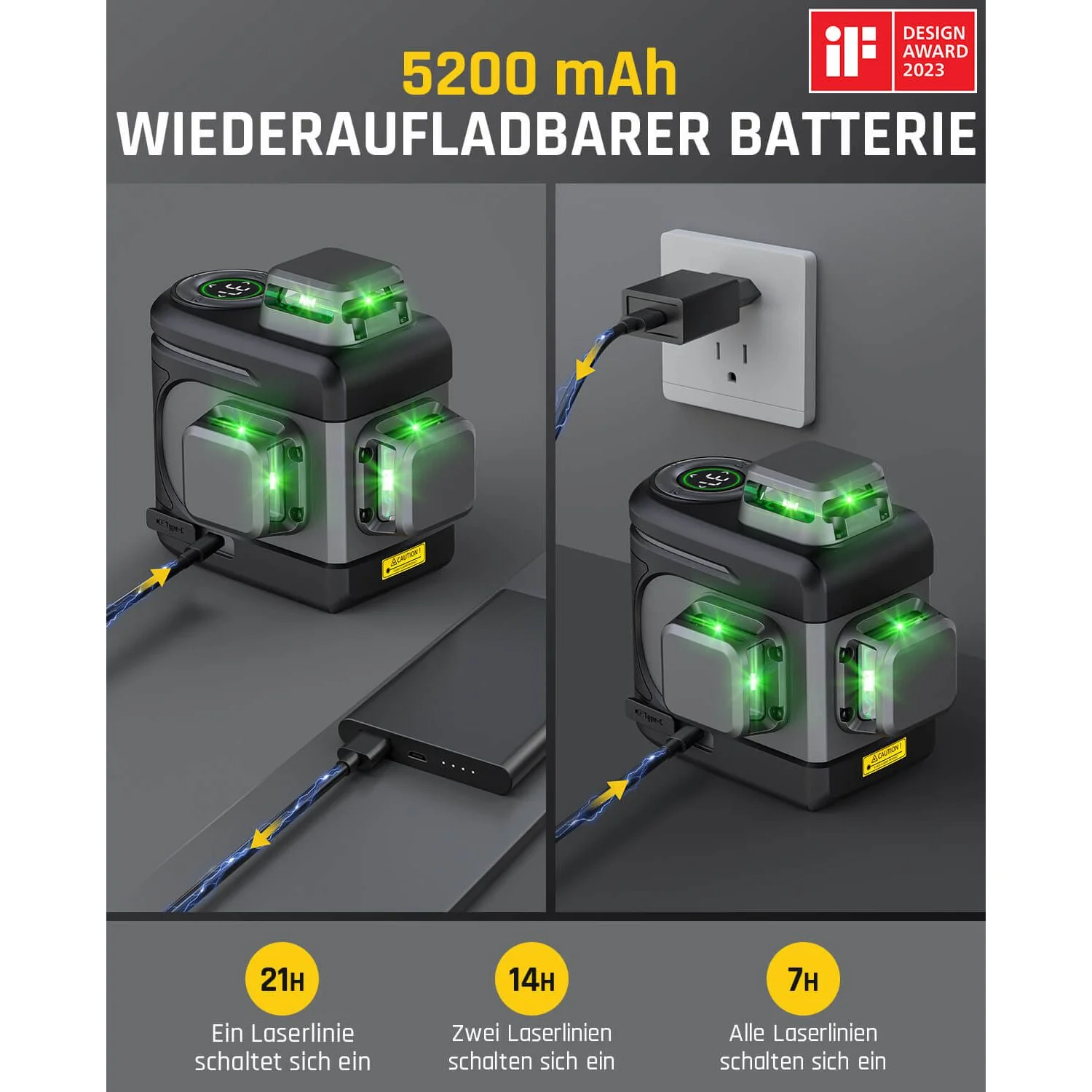 Fanttik D12 Pro Kreuzlinienlaser - Image 4