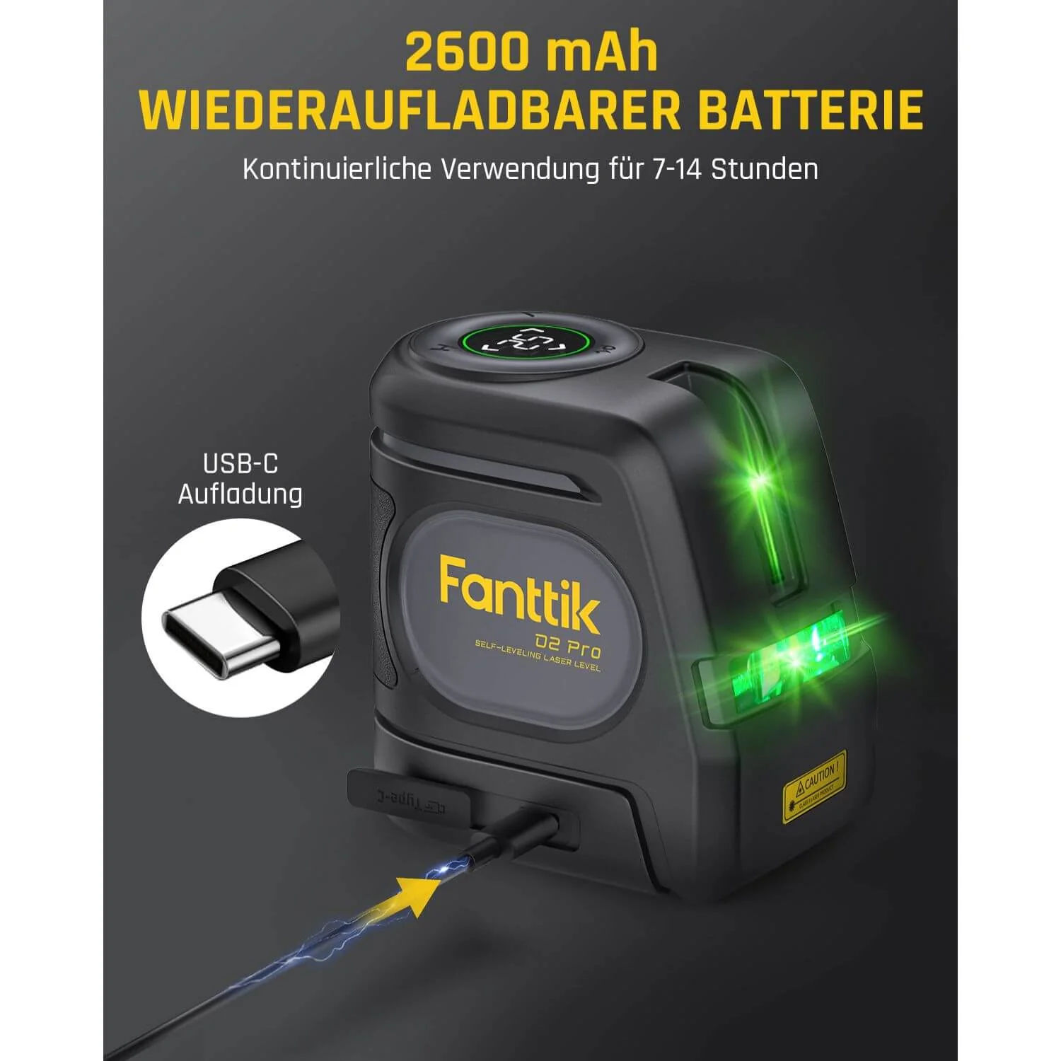 Fanttik D2 Pro Kreuzlinienlaser - Image 4