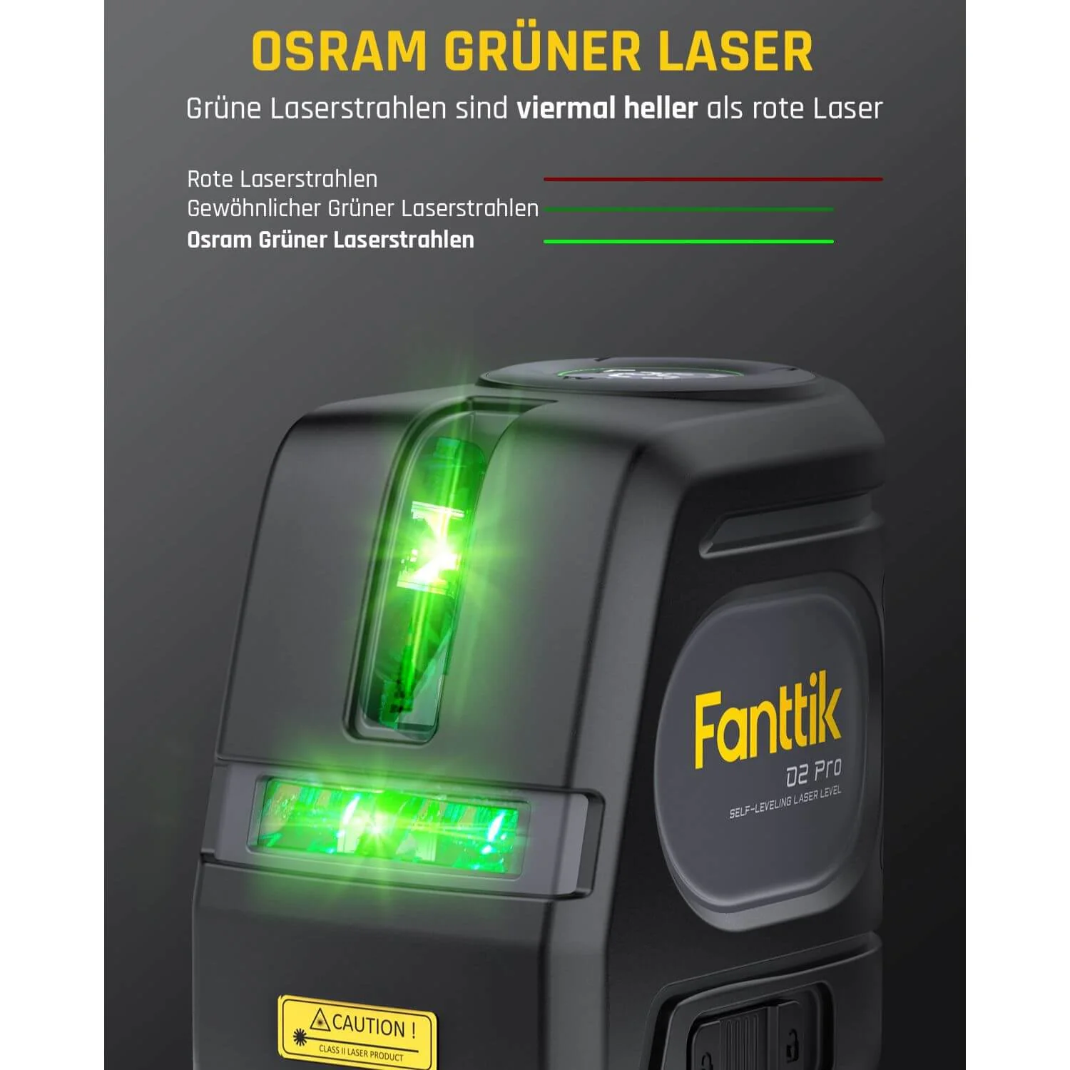 Fanttik D2 Pro Kreuzlinienlaser - Image 5