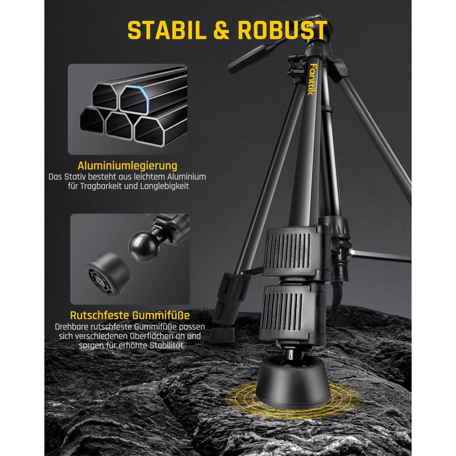 Fanttik DT1 Baustativ für Kreuzlinienlaser - Image 6