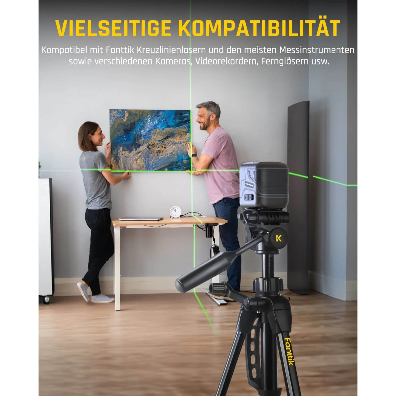 Fanttik DT1 Baustativ für Kreuzlinienlaser - Image 8