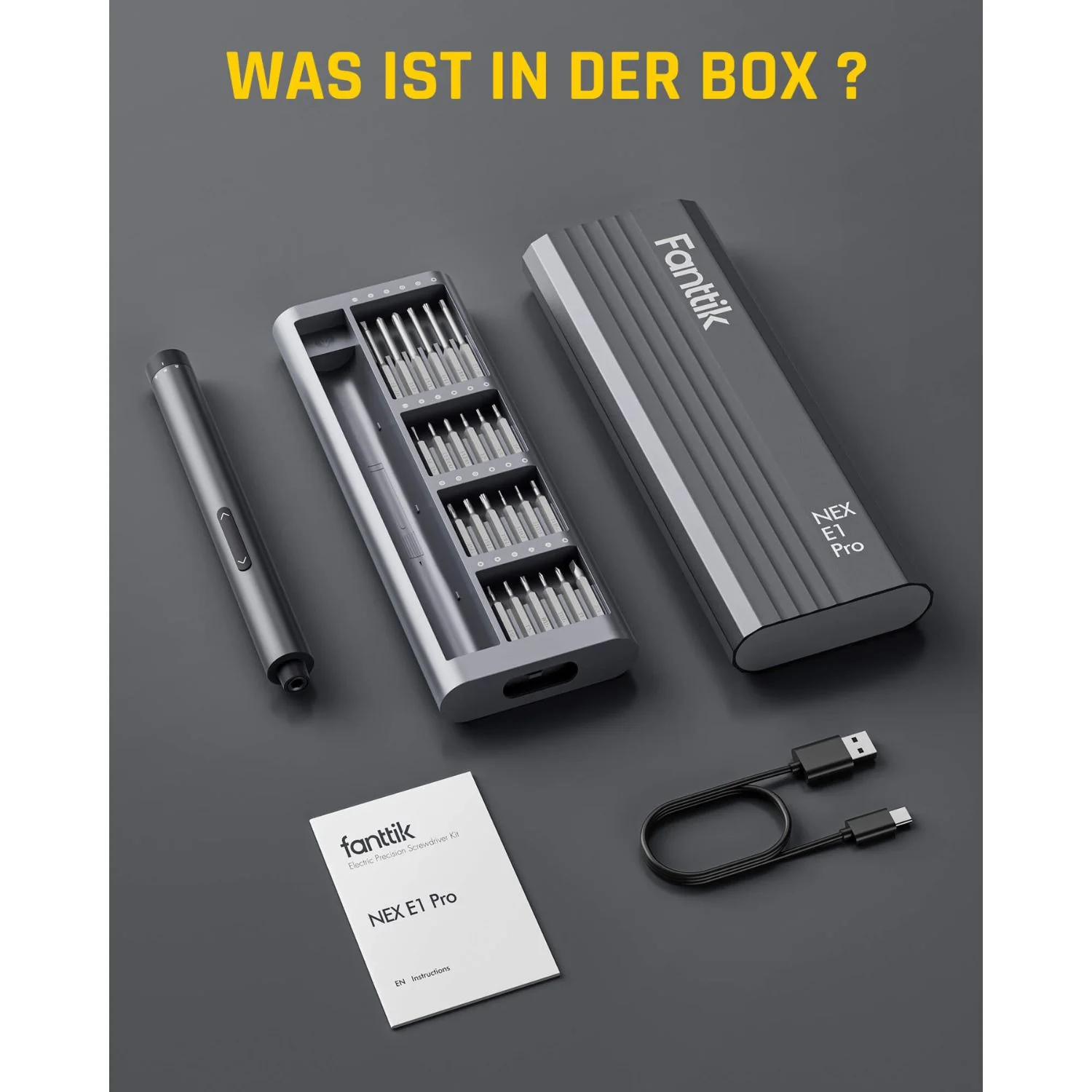 Fanttik E1 Pro Elektrischer Schraubendreher - Image 9