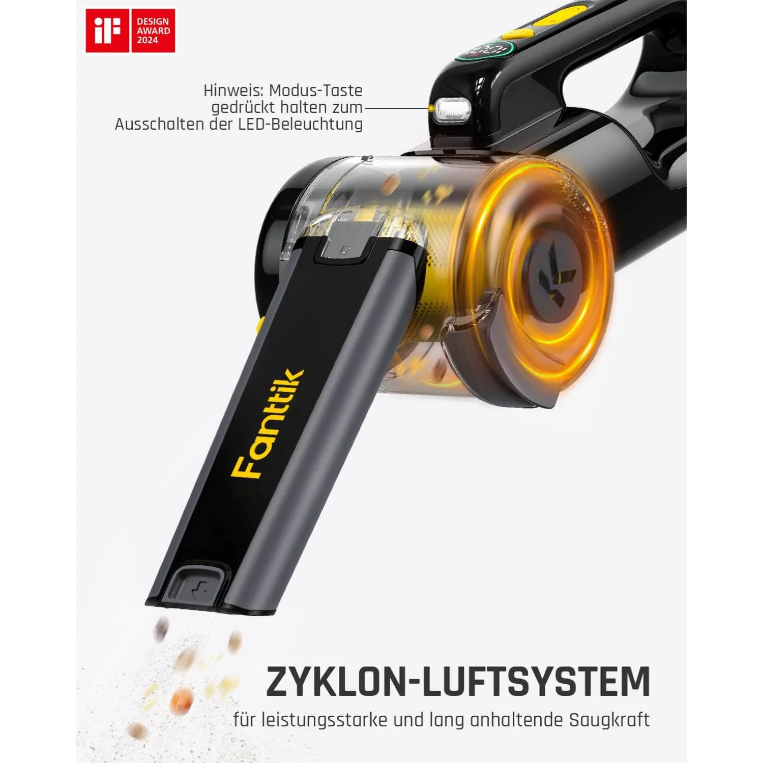Fanttik Fold V10 Apex Autostaubsauger - Image 4