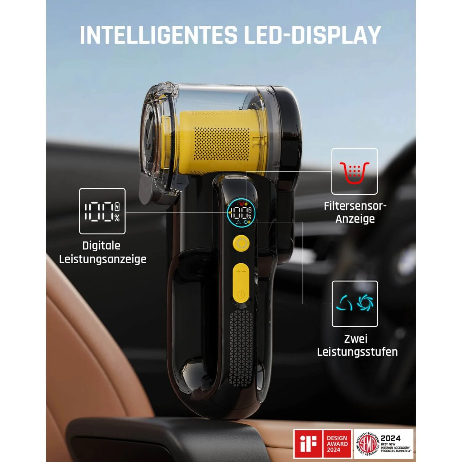 Fanttik Fold V10 Apex Autostaubsauger - Image 5