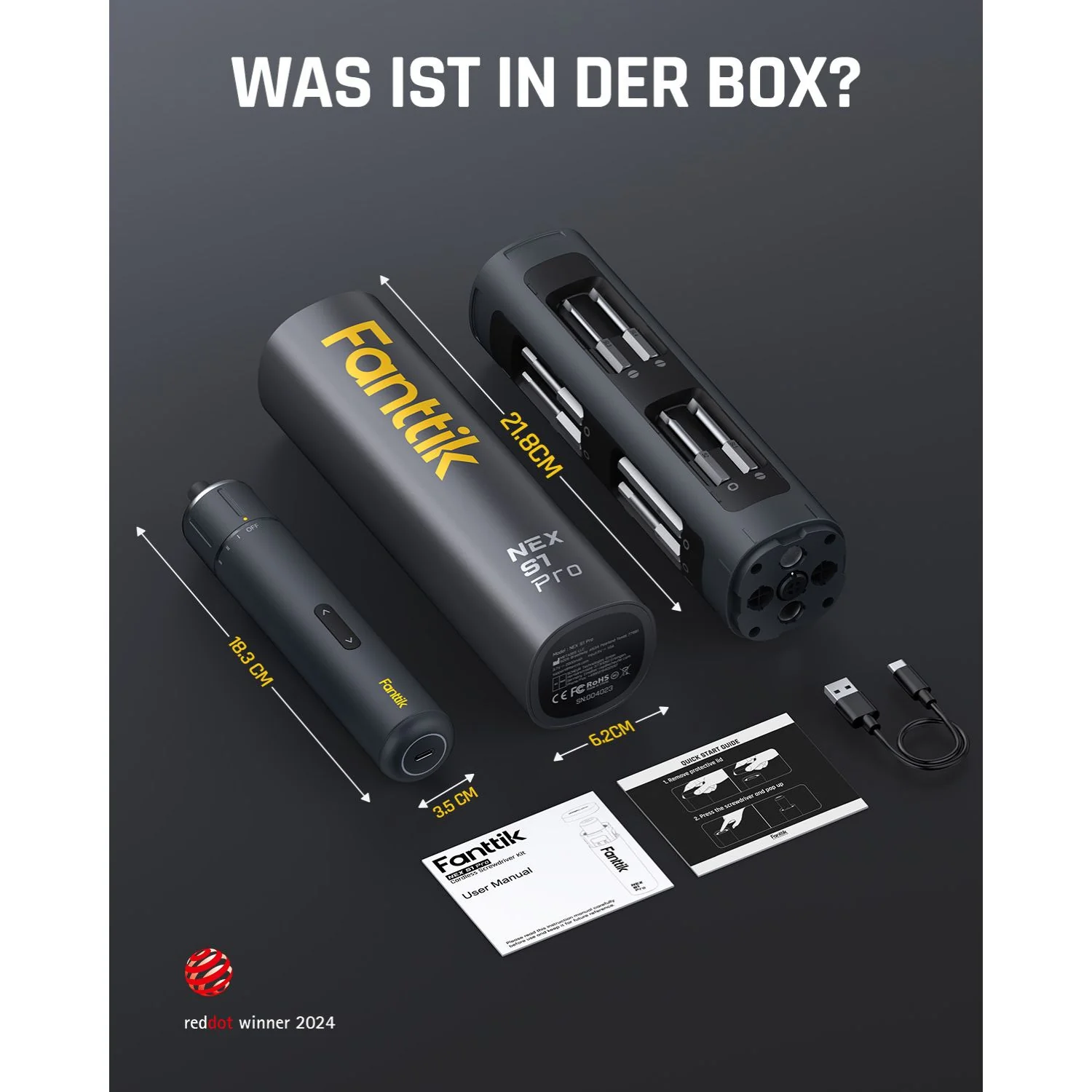 Fanttik S1 Pro Elektrischer Schraubendreher - Image 9