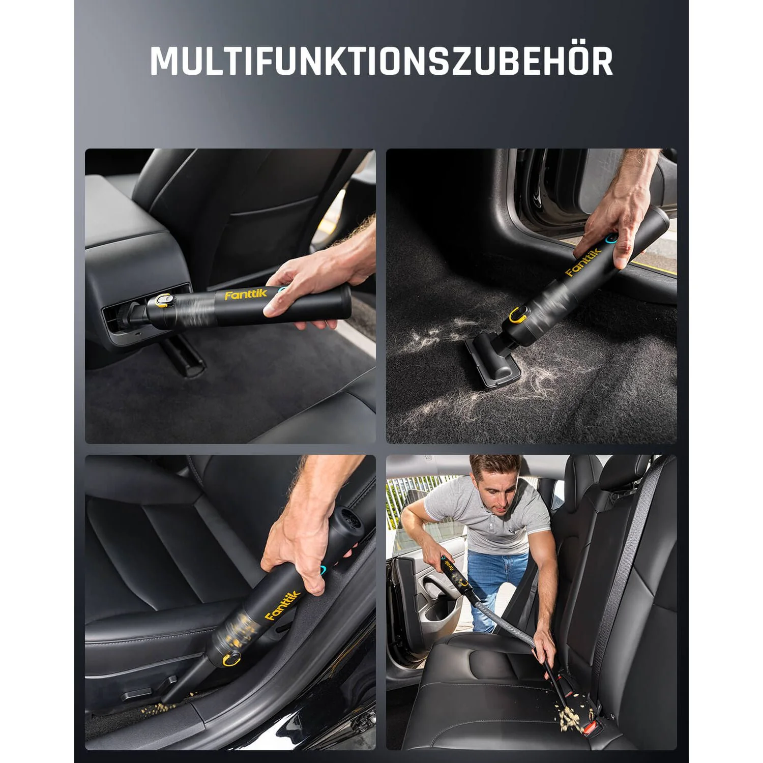 Fanttik Slim V8 Apex Autostaubsauger RobustClean - Image 7