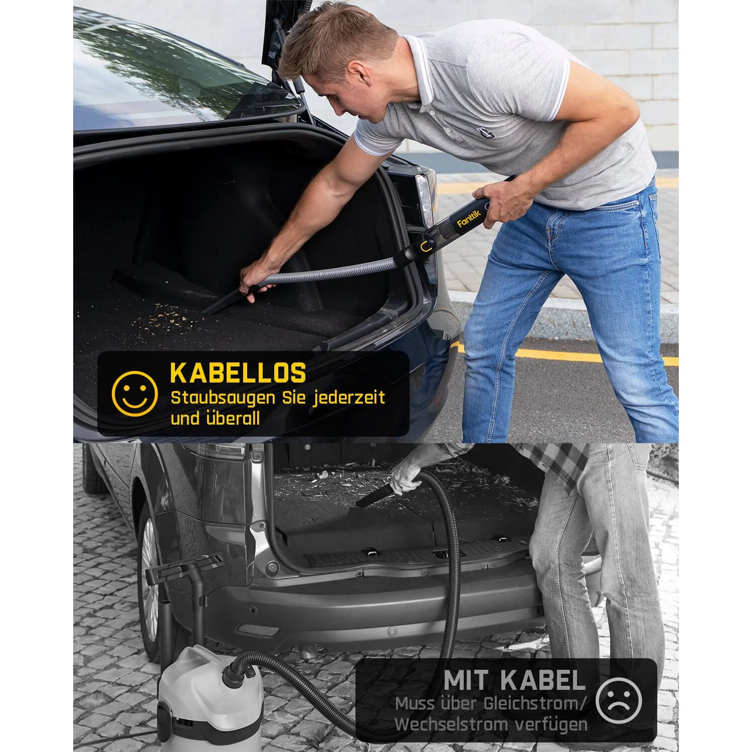 Fanttik Slim V8 Mate Autostaubsauger RobustClean - Image 8