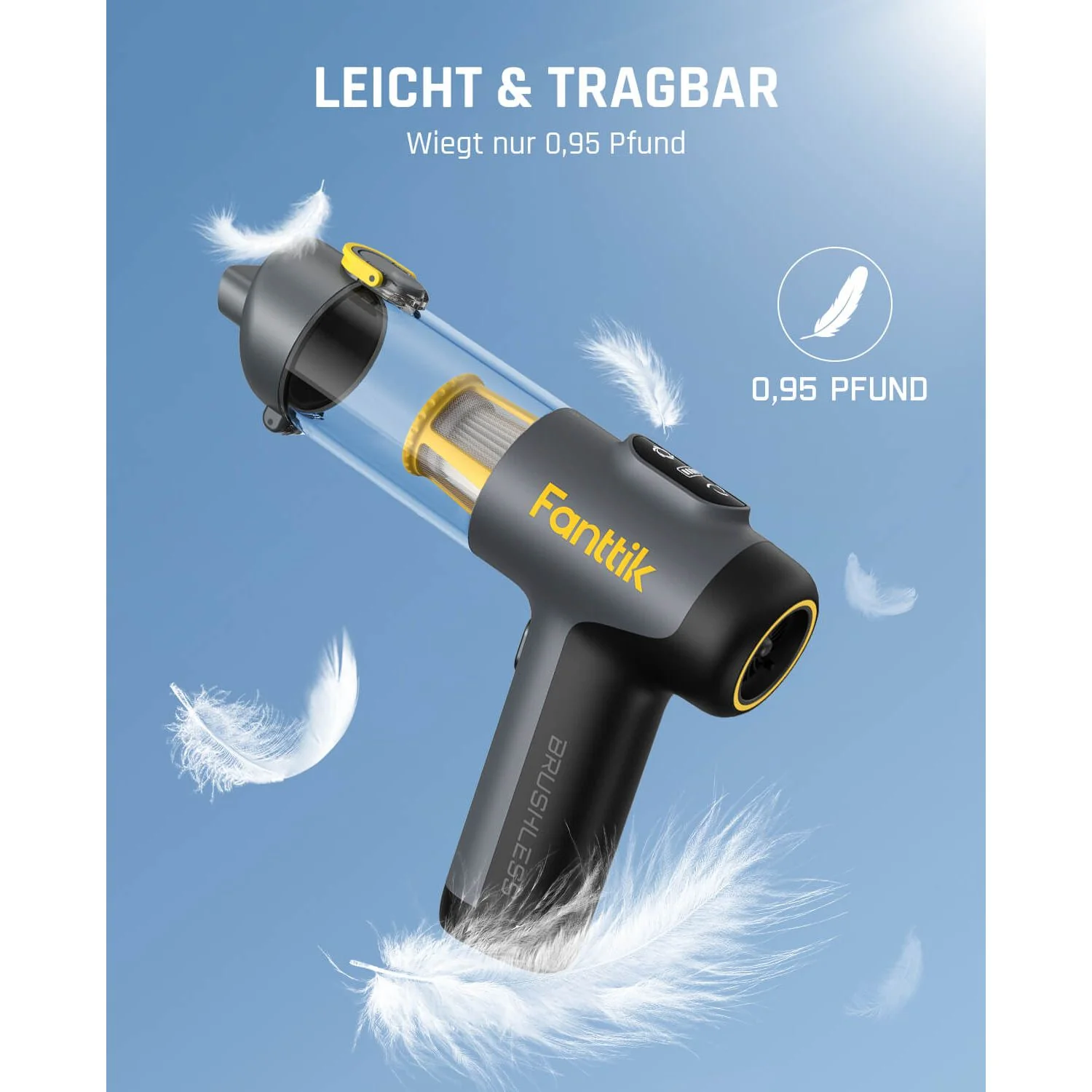 Fanttik Slim V9 Mix Autostaubsauger RobustClean - Image 5