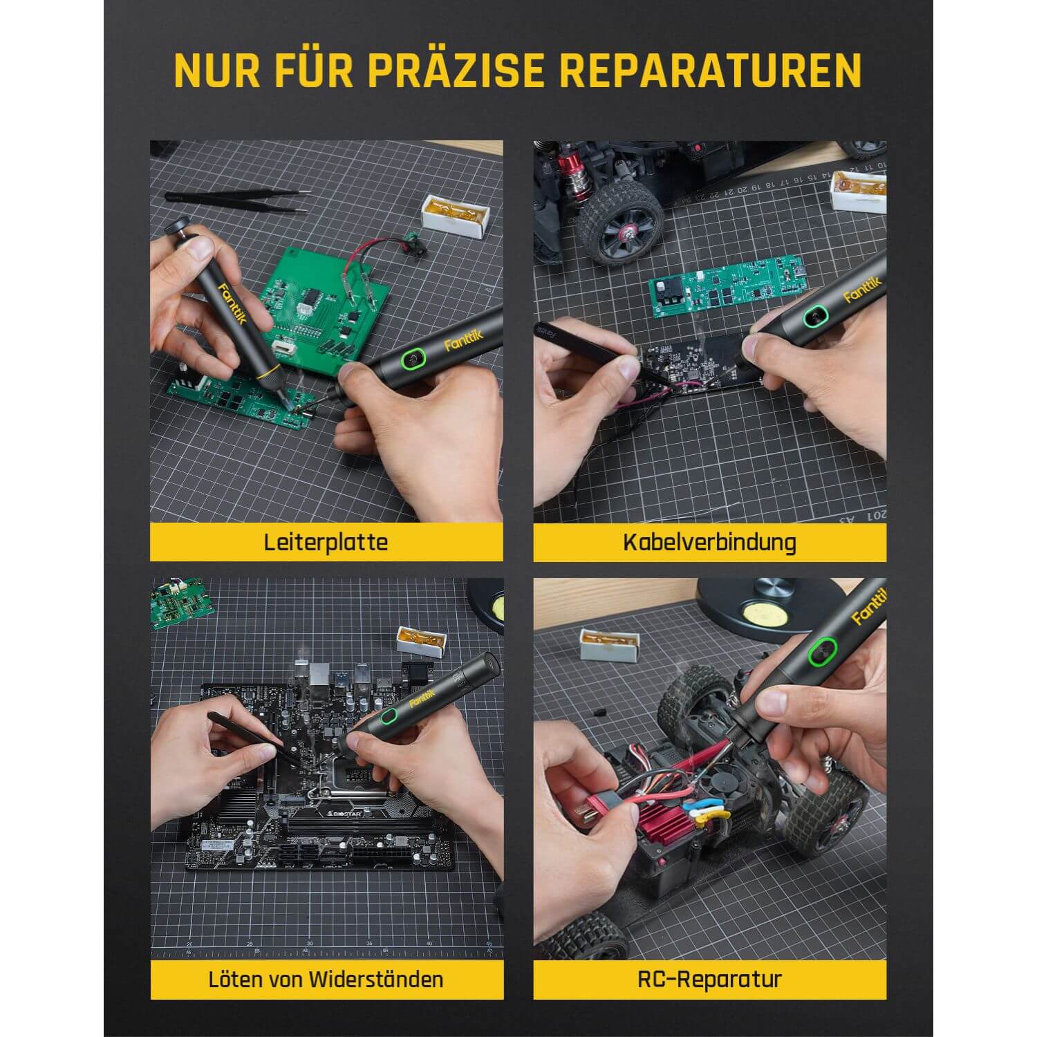 Fanttik T1 Max Präzisions Lötkolben Set - Image 8