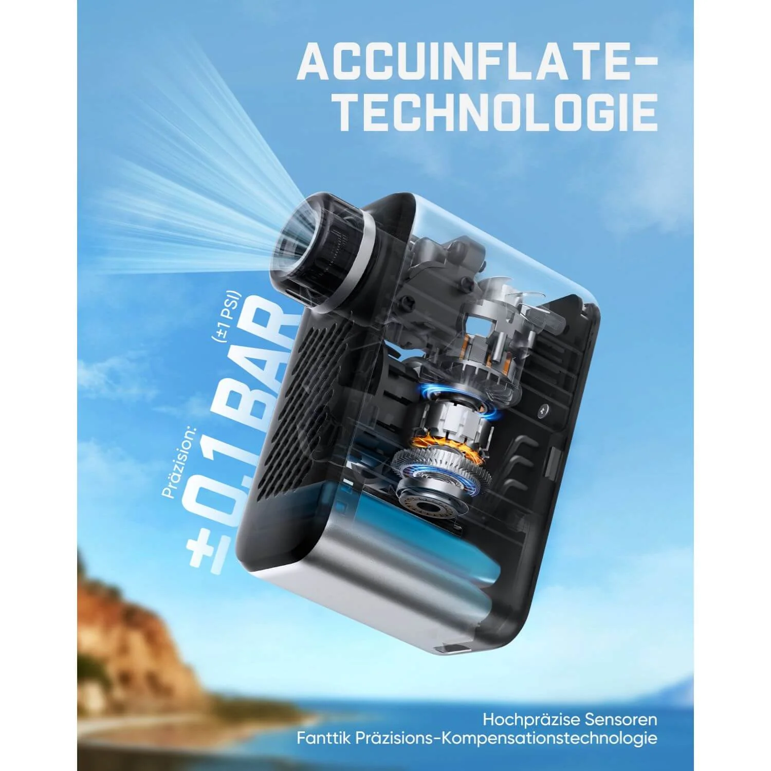 Fanttik X10 Ace Tiny Fahrradpumpe - Image 6