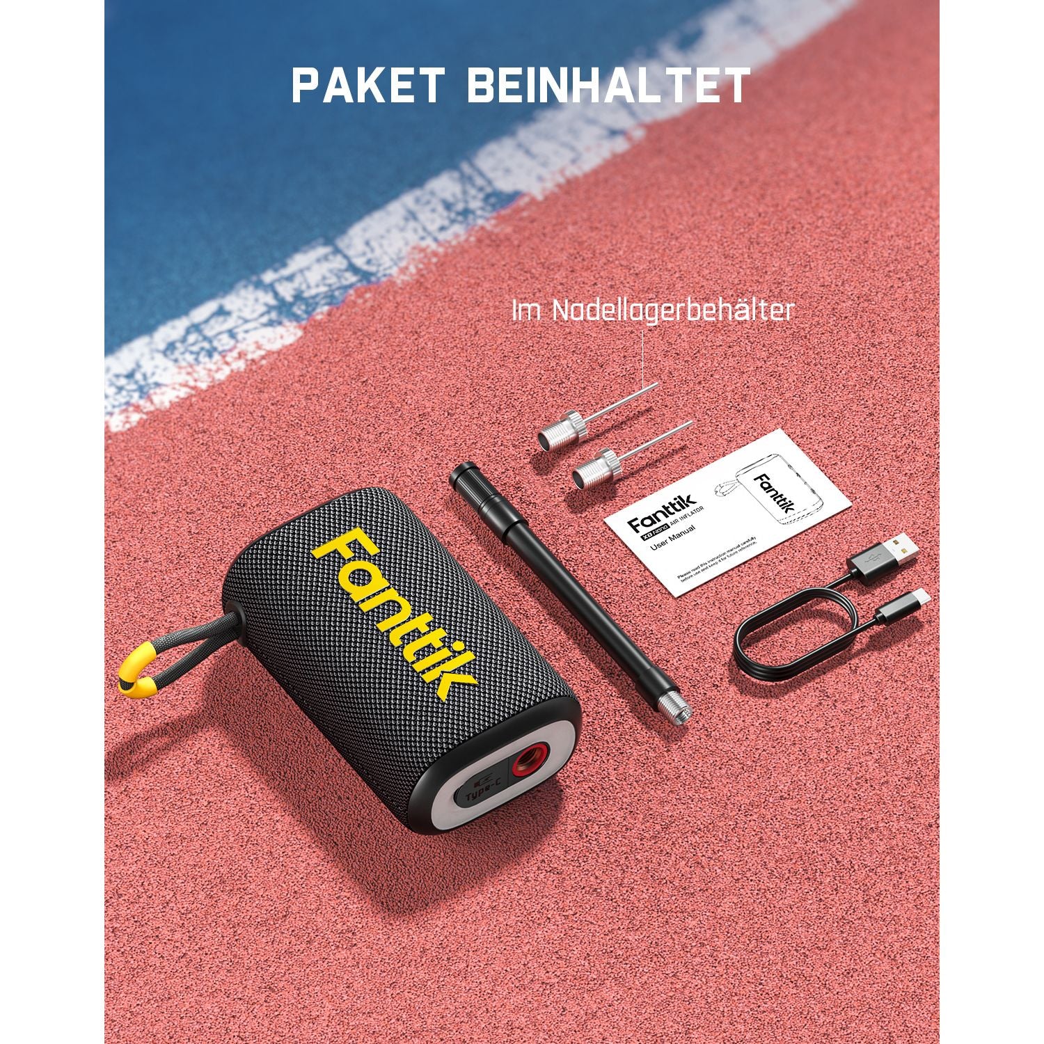 Fanttik X8 Nano Elektrische Ballpumpe - Image 9