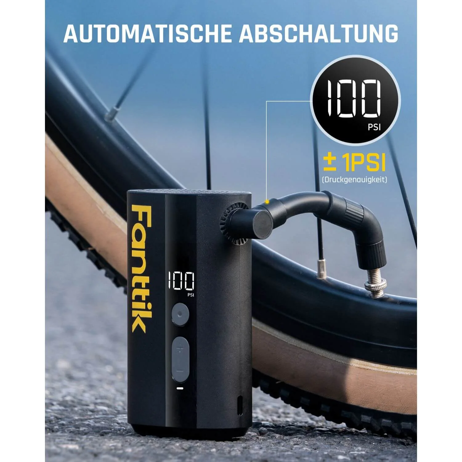 Fanttik X9 ACE Fahrradpumpe - Image 7