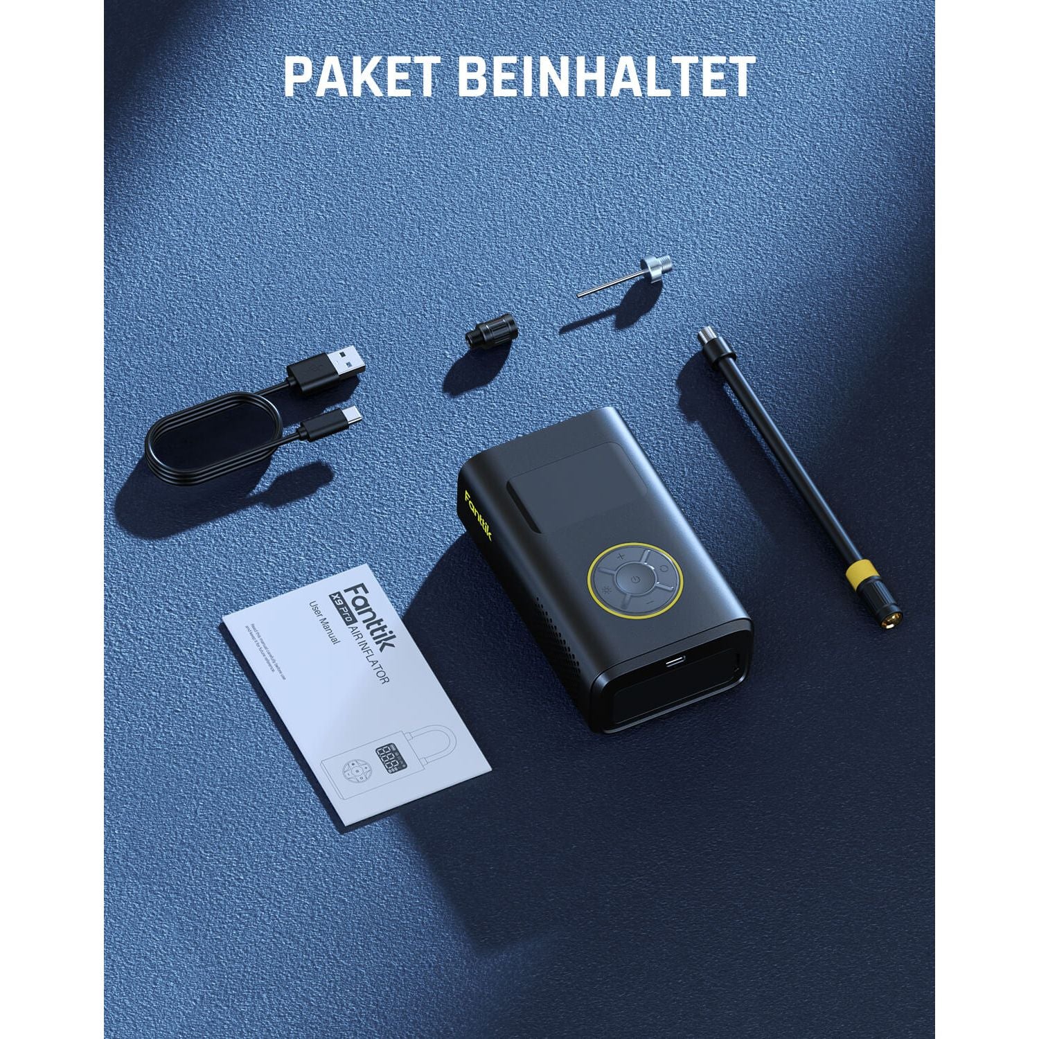 Fanttik X9 Pro Elektronische Luftpumpe - Image 10