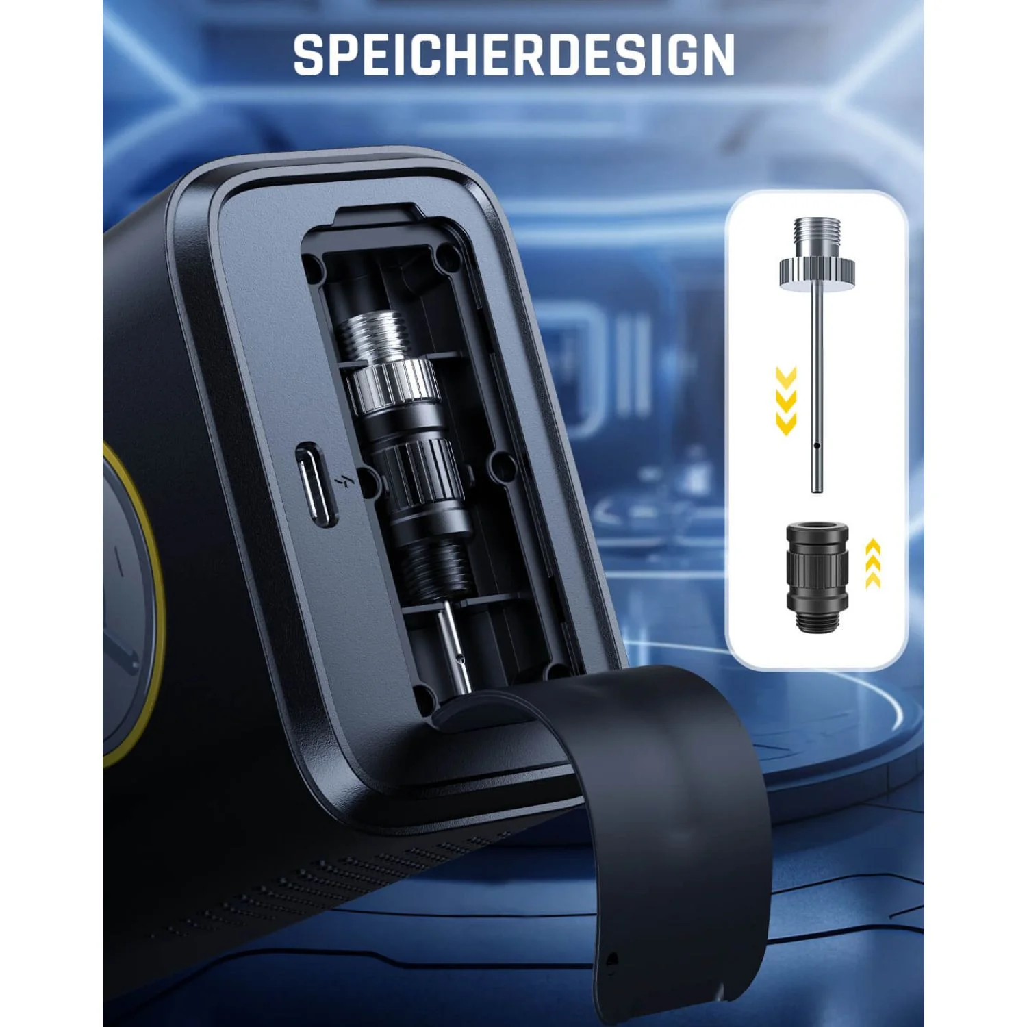 Fanttik X9 Pro Elektronische Luftpumpe - Image 4