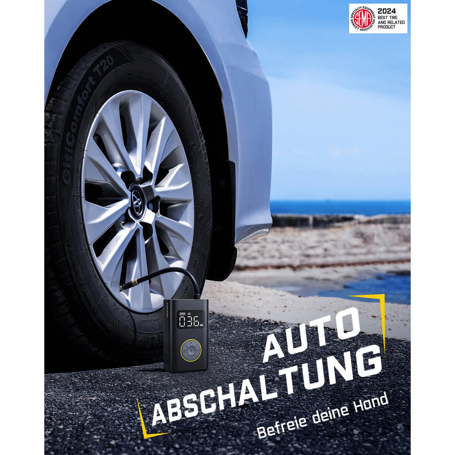 Fanttik X9 Pro Elektronische Luftpumpe - Image 8