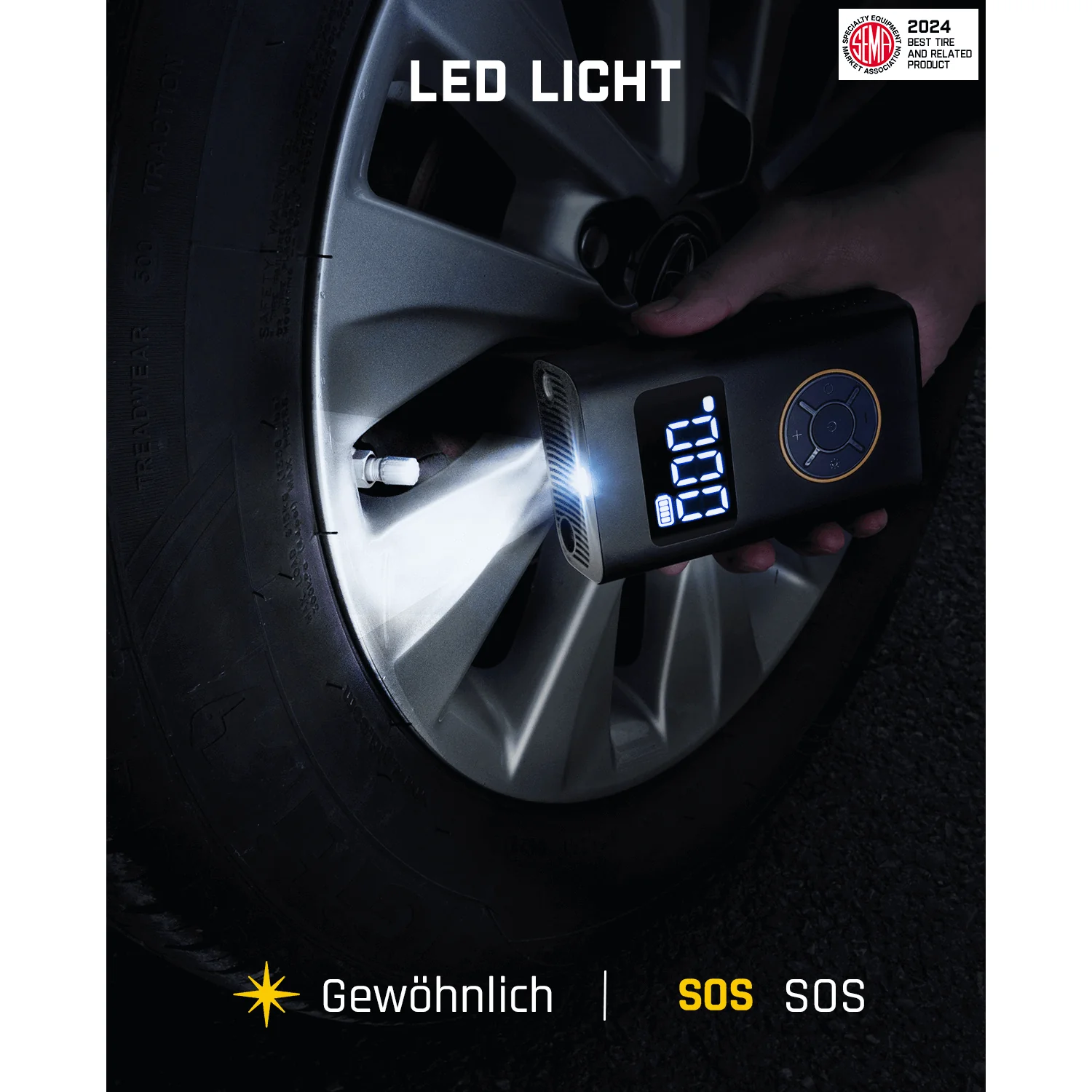 Fanttik X9 Pro Elektronische Luftpumpe - Image 9