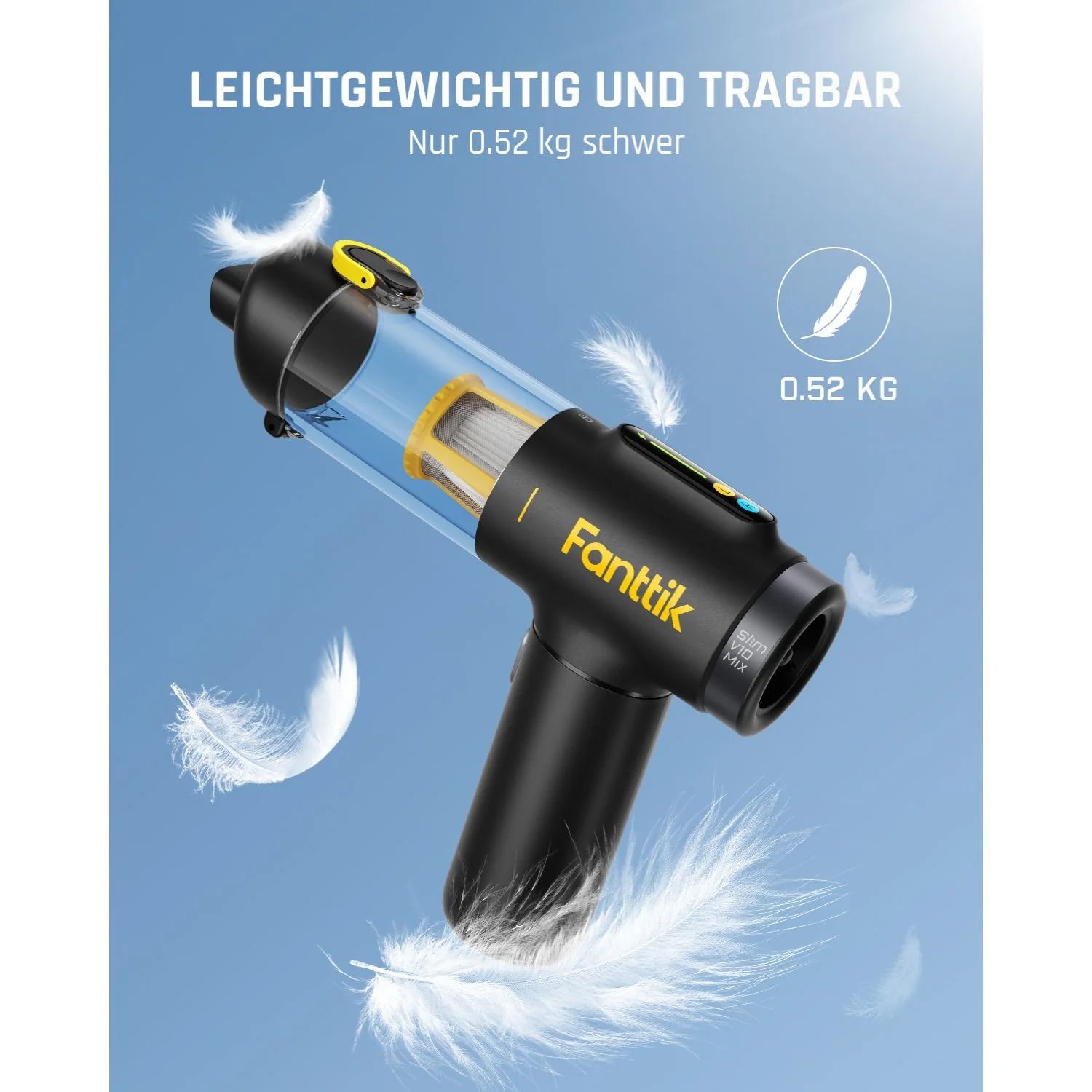 Fanttik Slim V10 Mix Autostaubsauger - Image 7